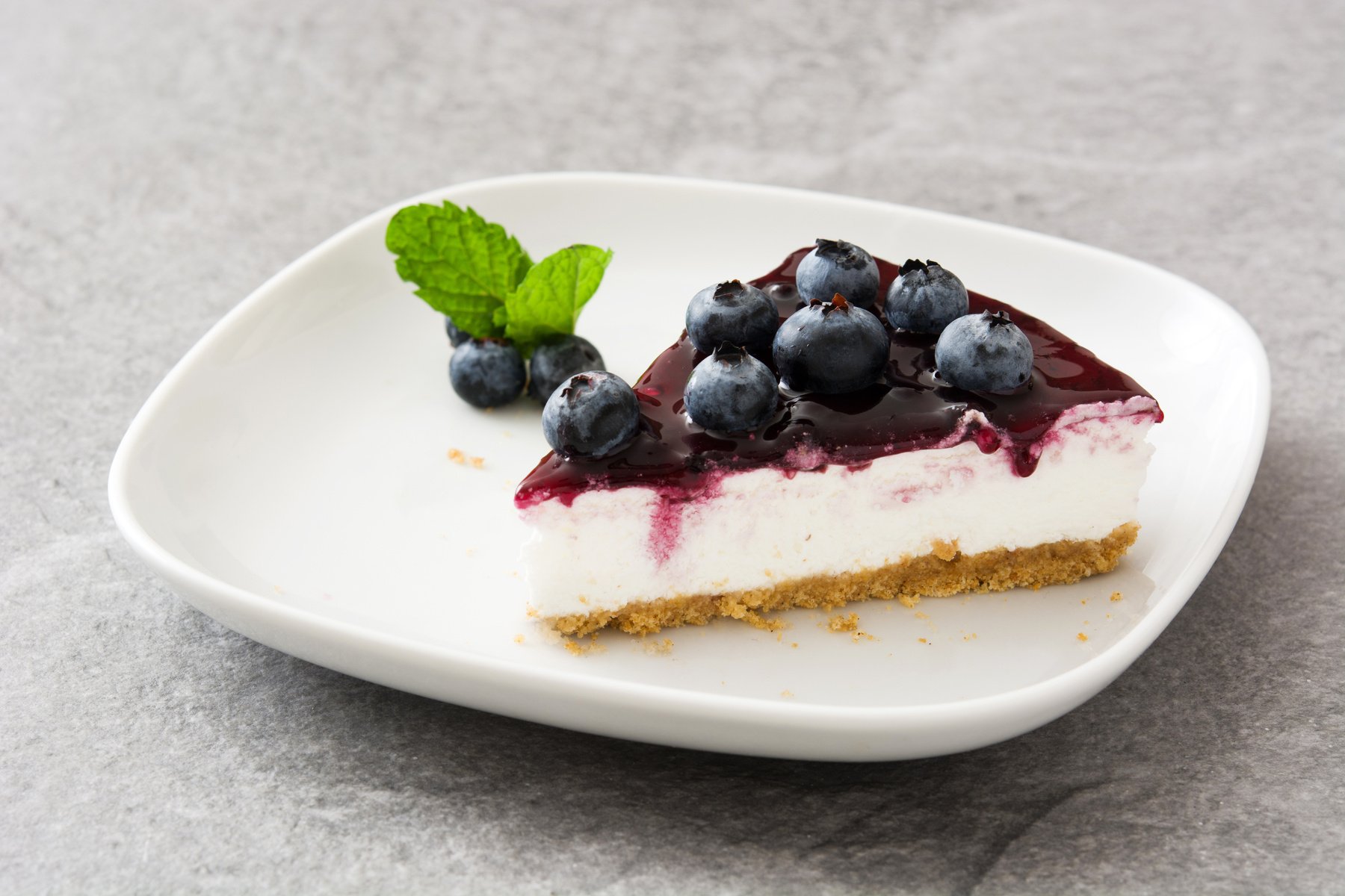 Blueberry cheesecake